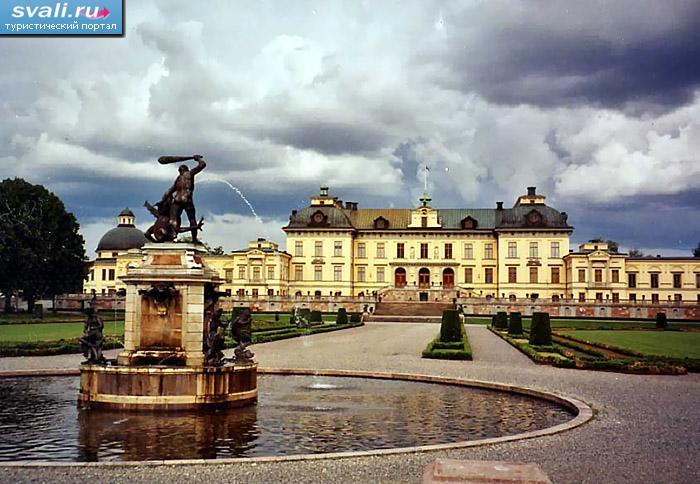 Дворец Дроттнингхольм, 11 км от Стокгольма, Швеция.
