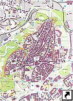 Эстония. Карта центра Таллина (экт.)