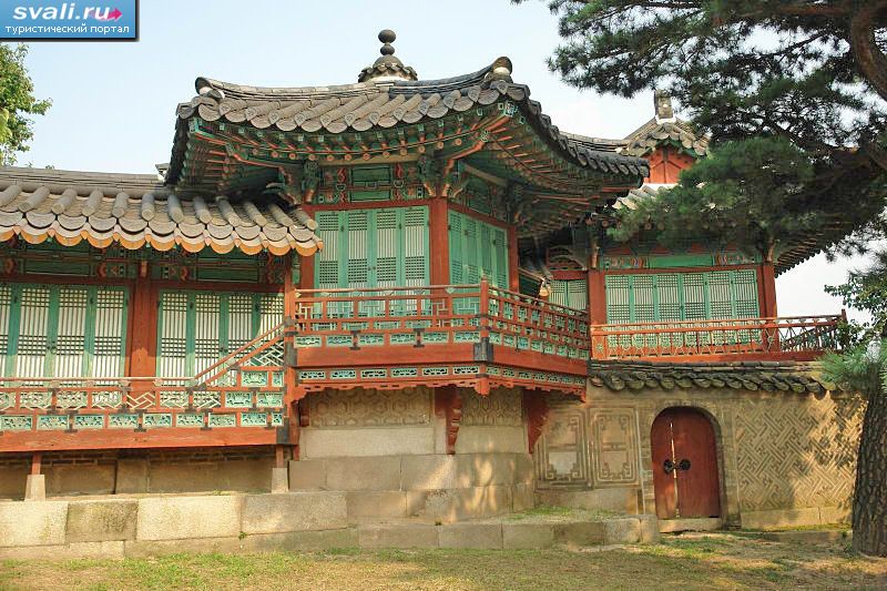 Дворец Чандок-кун (Changdeokgung), Сеул, Южная Корея.