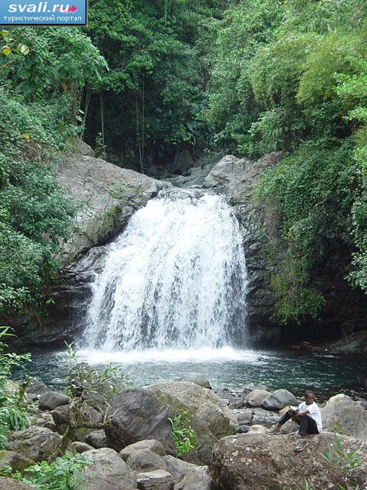 Водопады Мэйфилд, Голубые горы, Ямайки.