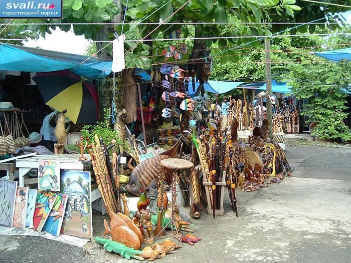 Рынок сувениров, Очо-Риос, Ямайка.