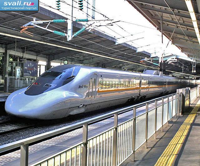 Скоростной поезд Shinkansen, Япония. | Япония | фотографии ...