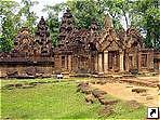 Храм Банти Срей (Bantea Srey), Ангкор, Сием Рип (Siem Reap), Камбоджа.