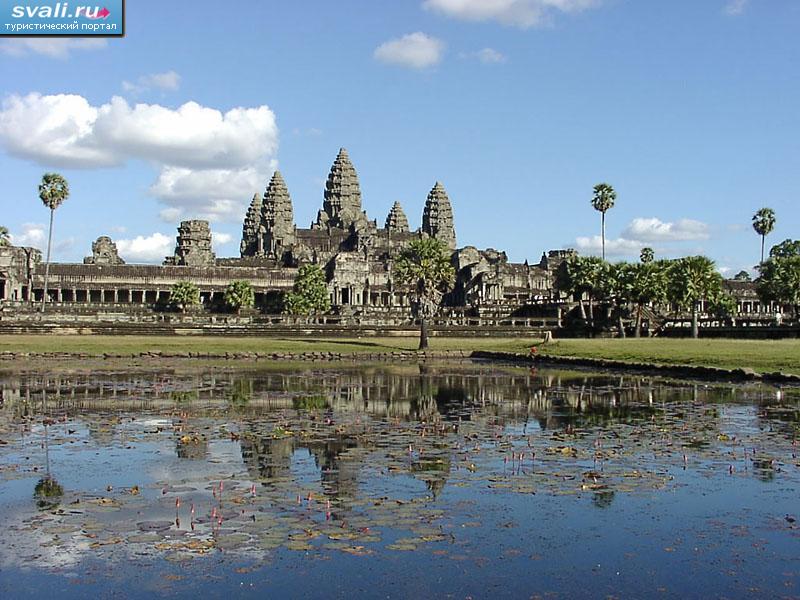 Ангкор Ват (Angkor Wat), Ангкор, Сием-Рип (Siem Reap), Камбоджа.