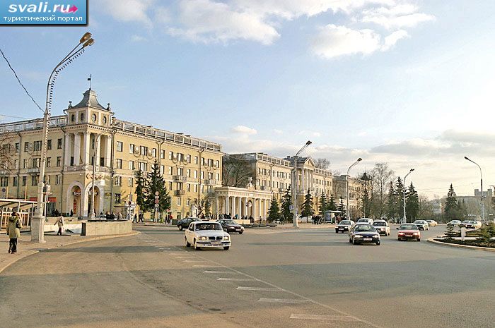 Площадь Победы, Минск, Белоруссия.