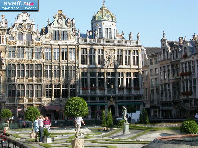 Центральная площадь (Grand Place), Брюссель, Бельгия.