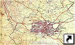 Карта окресностей Найроби, Кения (англ.)