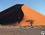 Дюны, Соссулвей, Национальный парк Намиб-Науклуфт, Намибия.