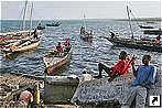Рыбный рынок, Занзибар, Танзания.