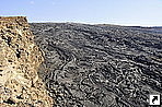 Кальдера вулкана Эрта Але, впадина Данакиль (Danakil Depression), Додом, Эфиопия.