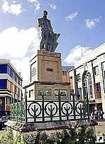 Статуя лорда Нельсона, Бриджтаун, Барбадос.
