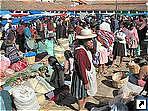 Рынок в Тарабуко (Tarabuco), Боливия.