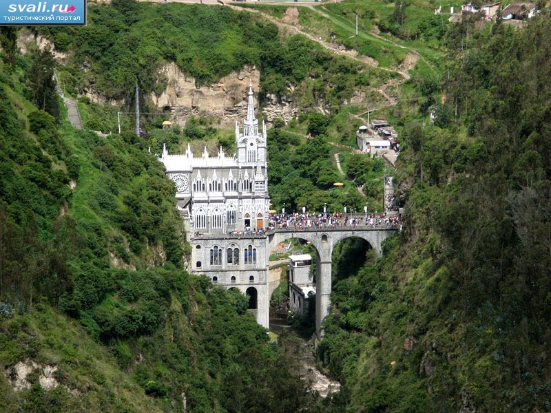  - (Las Lajas Cathedrale), , .