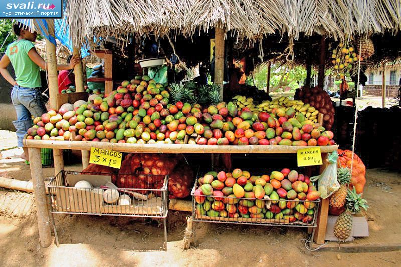 Рынок в городе Давид, Панама.