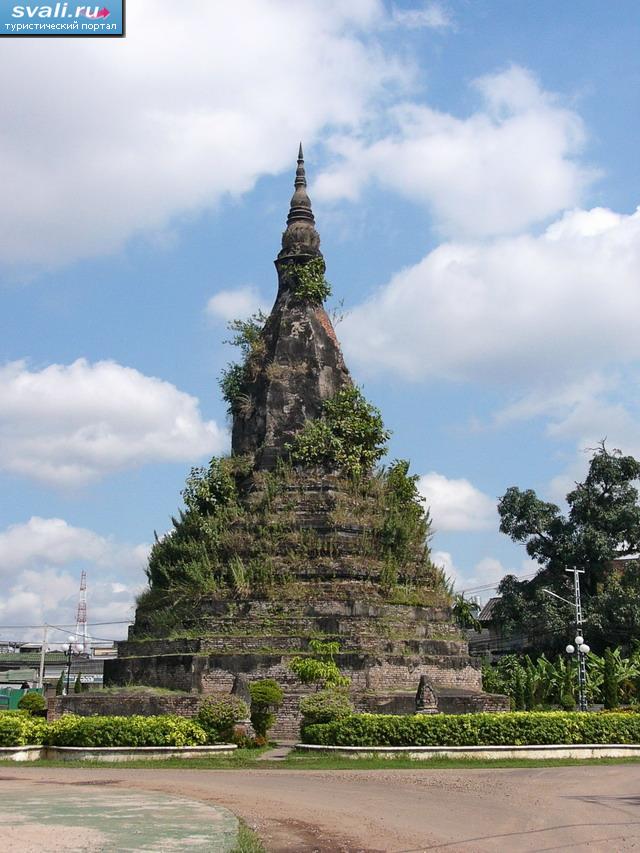 Ступа That Dam, Вьентьян (Vientiane), Лаос. | Лаос | фотографии ...
