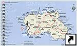 Карта острова Санта Мария (Santa Maria). Азорские острова. (порт.)