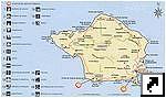 Карта острова Фаял (Faial). Азорские острова. (порт.)