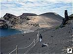 Вулкан "Capelinhos", остров Фаял, Азорские острова, Португалия.