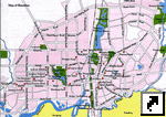 Карта города Шенжень (Shenzhen), провинция Гуандун (Guandong), Китай (англ.)
