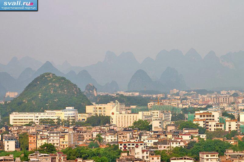 Гуйлинь (Guilin), Гуанси-Чжуанский автономный район (Guangxi Zhuang), Китай.
