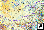 Карта провинции Внутренняя Монголия (Nei Meng), Китай (англ.)