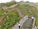 Великая Китайская стена, отрезок Джиншанлин (Jinshanling), 110 километров от Пекина, Китай.