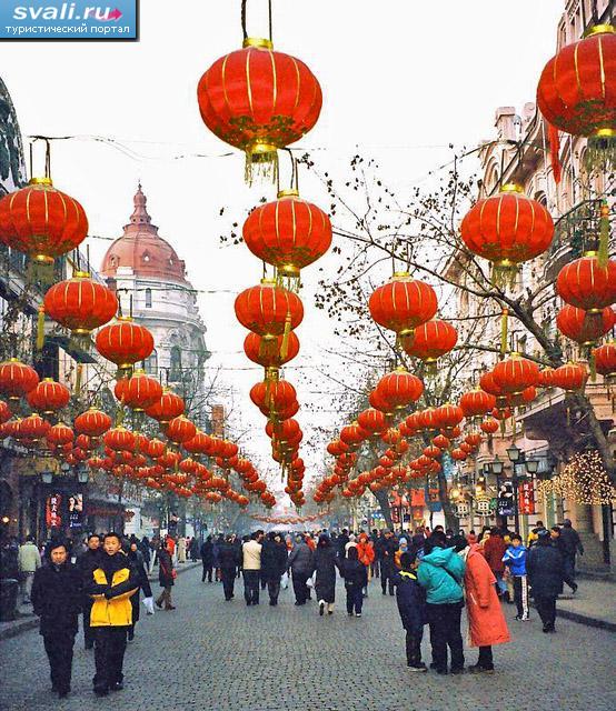 Китайский Новый Год, Харбин (Harbin),  провинция Хэйлунцзян (Heilongjiang), Китай.