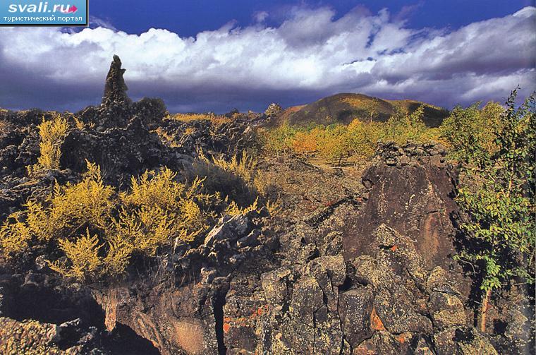 ������������� ���� Wudalianchi, ��������� ���������� (Heilongjiang), �����.