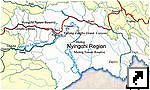 Карта района Нинчи (Nyingchi Region), Тибет (англ).