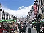 Рынок вокруг монастыря Джокан (Jokang), Лхаса, Тибет.