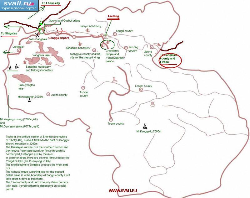 ������������� ����� ������������ �������� (Tsetang), ����� (����.)