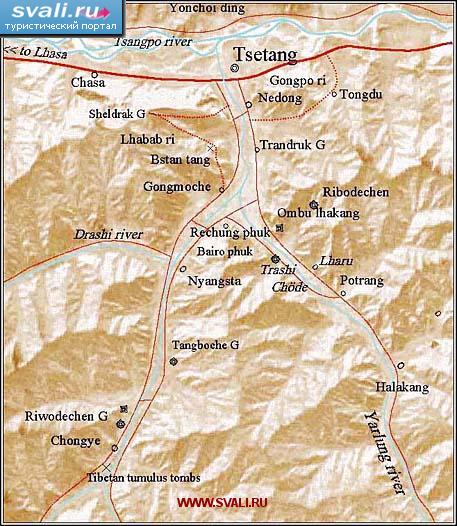 ����� ������ ������ (Yarlung valley), ������� (Tsetang), ����� (����.)