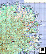 Топографическая карта окрестностей Туфи (Tufi), Папуа-Новая Гвинея (англ.) 