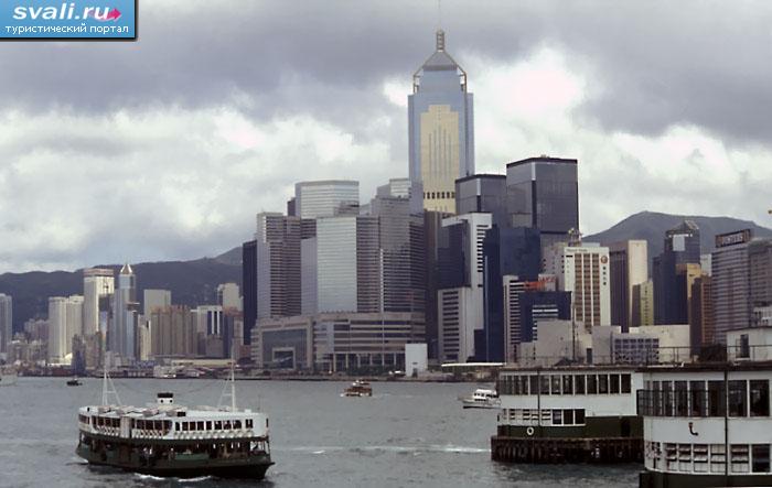 Паром "Star Ferry", Гонконг, Китай.