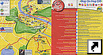Туристическая карта города Гайсберг с достопримечательностями, Австрия (англ.)