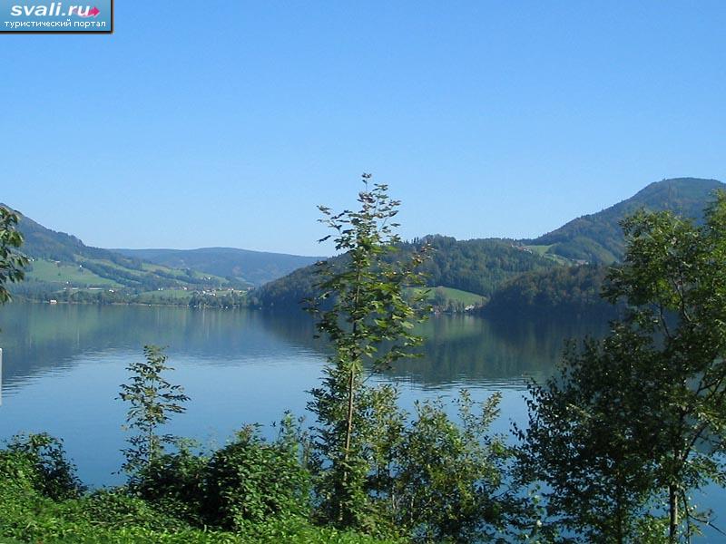 Озера недалеко от Зальцбурга, Австрия.