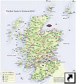 Карта Шотландии (англ.)