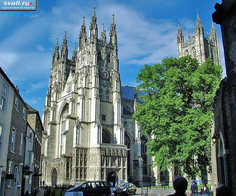 Кентерберийский кафедральный собор (Canterbury Cathedral), Кентербери, Англия, Великобритания.