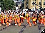 Карнавал в городе Дебрецен (Debrecen), Венгрия.