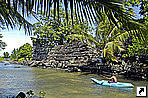 Руины древнего каменного города Нан-Мадол, остров Понпеи, Федеративные Штаты Микронезии.