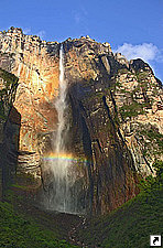 Водопад Анхель (Angel Falls), Национальный парк Канайма, Венесуэла.