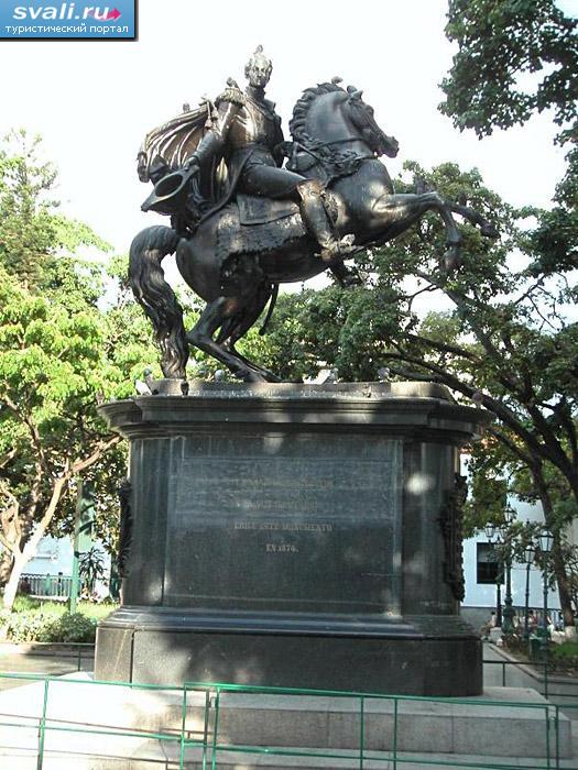 Памятник Боливару, Каракас, Венесуэла.