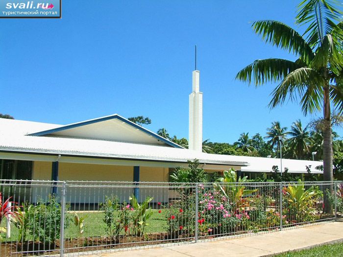 Церковь в Нукуалофа, остров Тонгатапу, Тонга.