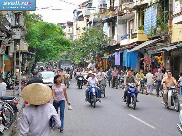 Ханой (Ha Noi), cтарый город, Вьетнам.