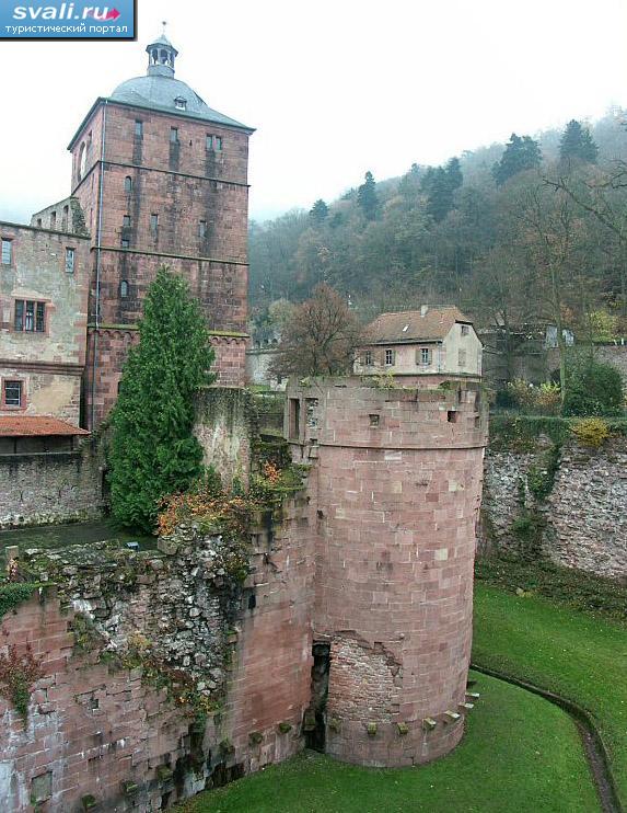 Хайдельбергский замок (Heildelberg Castle), Хайдельберг, Германия.