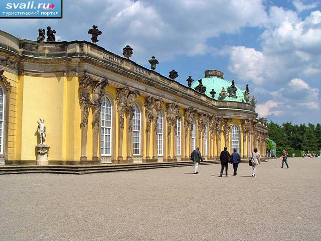 ������ � ���� ���-���� (Schloss Sanssouci), �������, ��������.