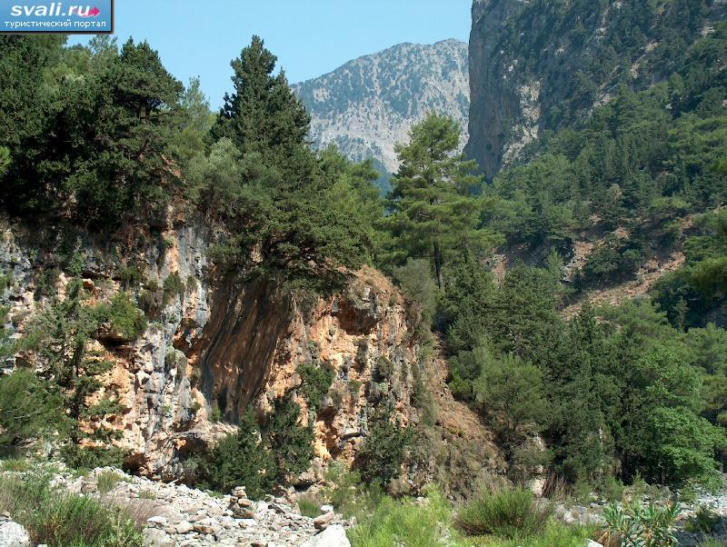 Ущелье Самарья, остров Крит, Греция.