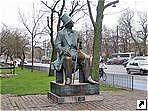 Памятник Гансу Христиану Андерсену, Копенгаген, Дания.
