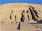 Храм Рамзеса II, Абу-Симбел, Асуан, Египет.