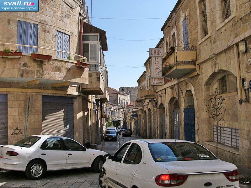 Улицы старого Иерусалима, Израиль.
